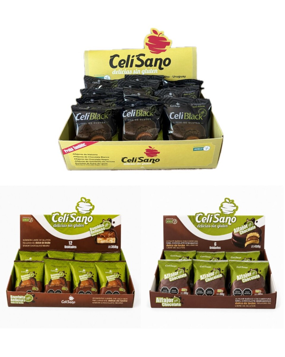 COMBO 3 - Chocolate negro 