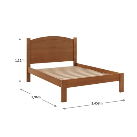 Cama De 2 Plazas Línea Bronce U