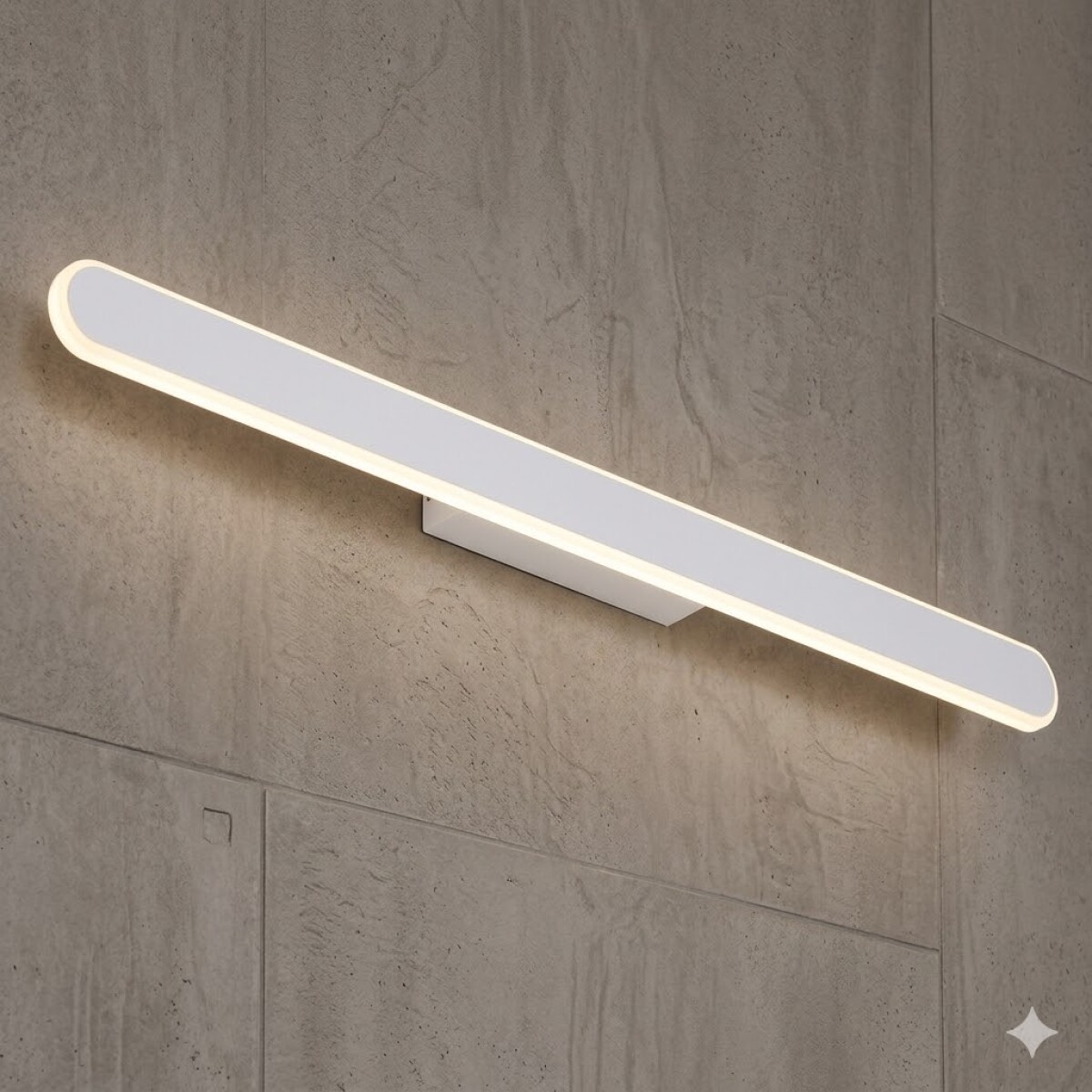 Luminaria Barra de led lineal 80cm 17w - Luz Cálida 