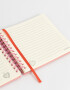 Anotadores Cuadernos y Memos Estampados Cuaderno Cuadrado Estampado - Rosa Claro