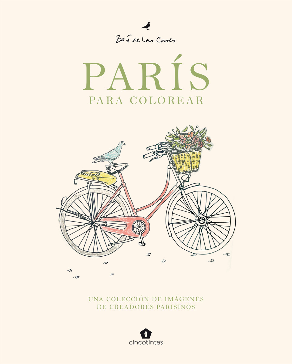 PARIS PARA COLOREAR 
