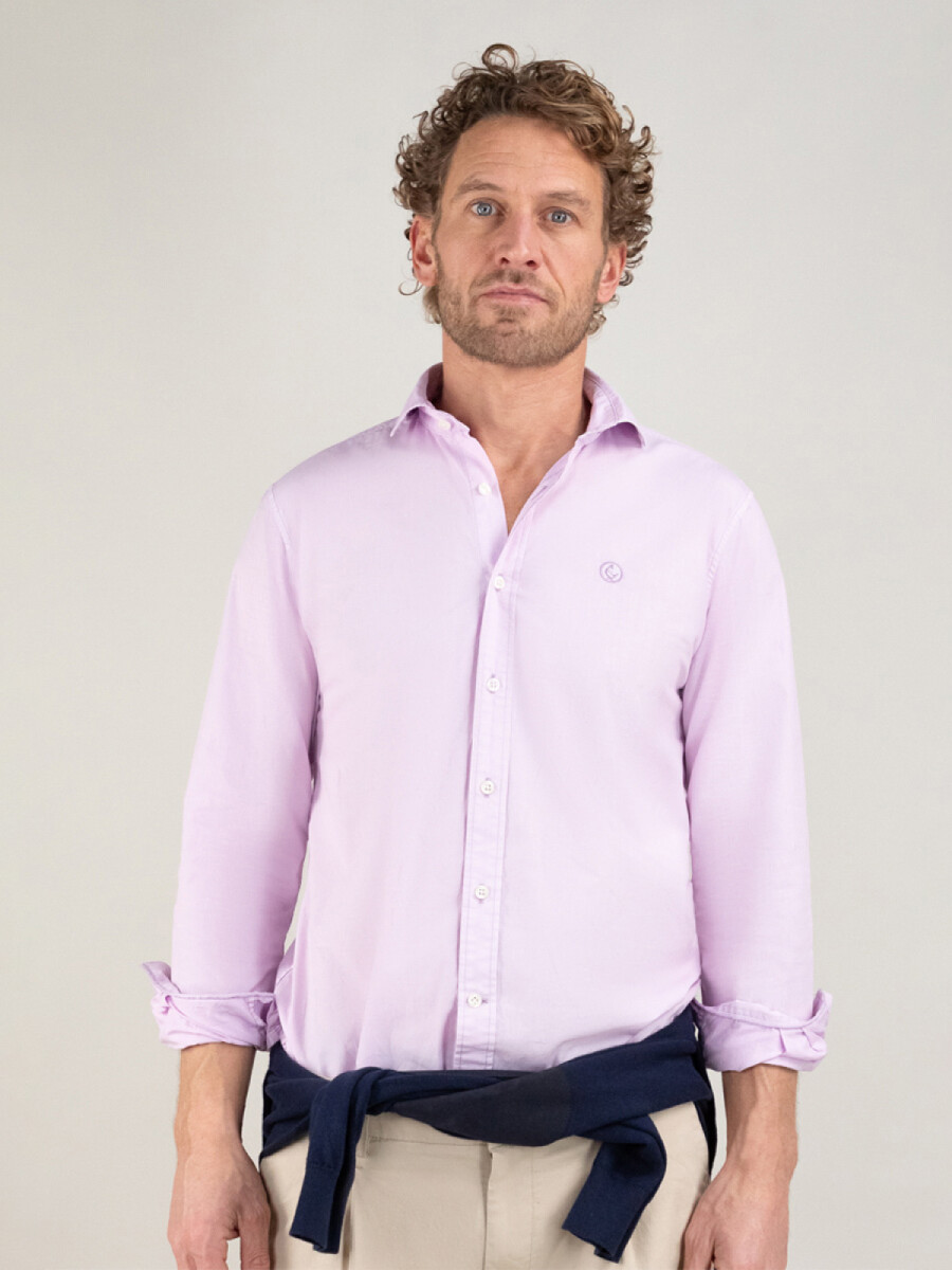 Camisa Popelín El Ganso - Lavanda 