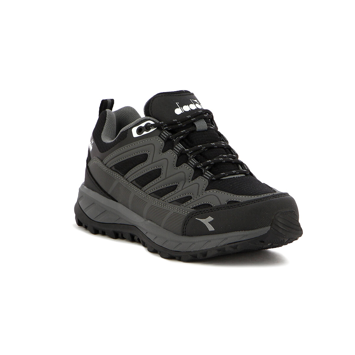 Championes Trekking Impermeables Diadora Unisex - Negro-gris 