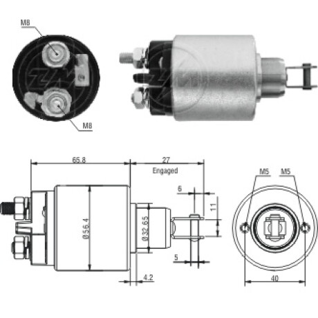 AUTOMATICO DE ARRANQUE - LADA SAMARA = 71 ZM AUTOMATICO DE ARRANQUE - LADA SAMARA = 71 ZM