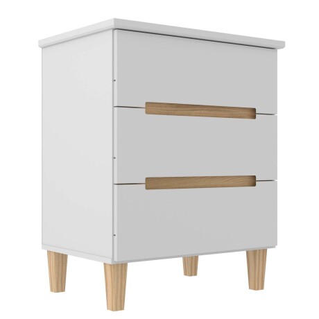 MESA DE LUX MDF BLANCO LOGAN
