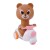 Juguete Interactivo Animales Moto A Fricción Infantil Niños Variante Modelo Oso Rosa