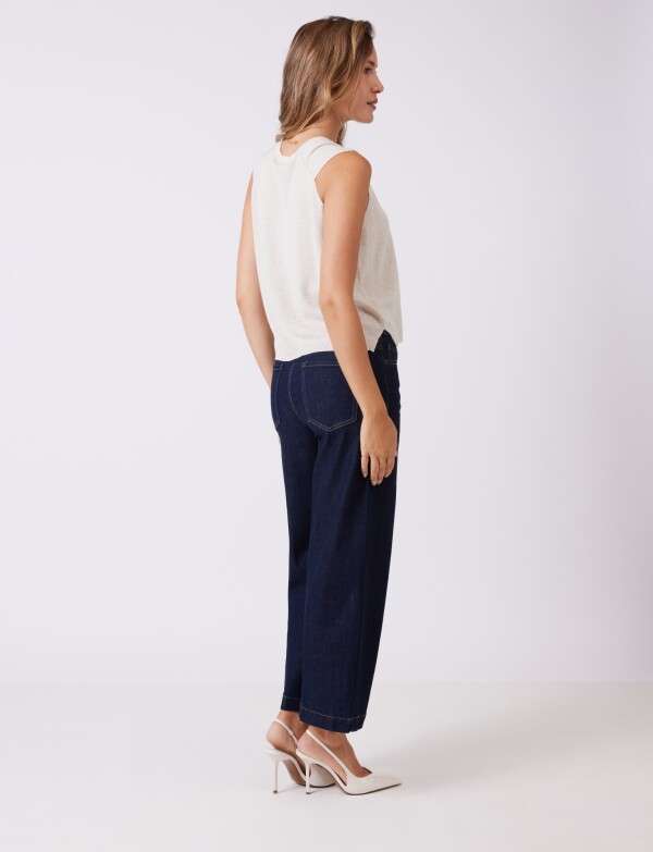 Chaleco Botones BEIGE