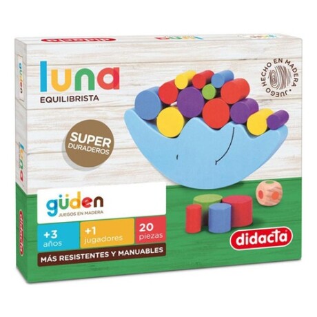Juego en madera luna equilibrista Didacta Juego en madera luna equilibrista Didacta