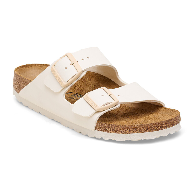 Sandalia Arizona Birko-Flor - Estrecho Eggshell