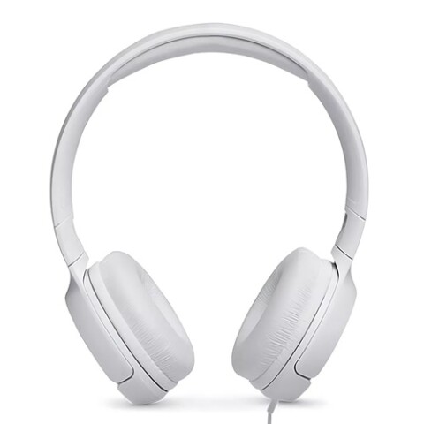 Auricular JBL Vincha T500 Wired On Ear White Auricular Jbl Vincha T500 Wired On Ear White