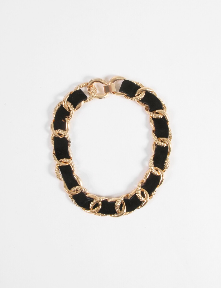 Collar gargantilla cadena - dorado 