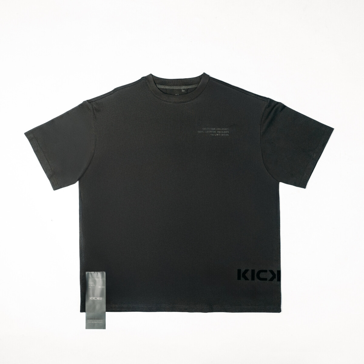 Remera KicksLab de Hombre - Negro 