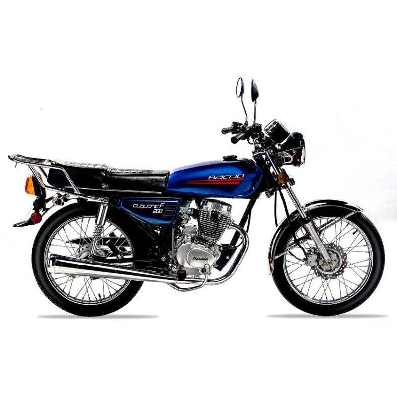 Moto Baccio Calle Classic F 200cc Azul