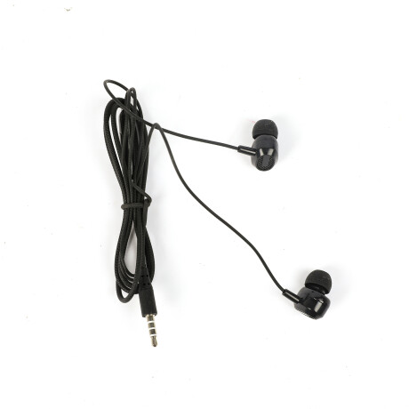 AURICULARES CON CABLE IN EAR L-204 EXTRA BASS NEGROS AURICULARES CON CABLE IN EAR L-204 EXTRA BASS NEGROS