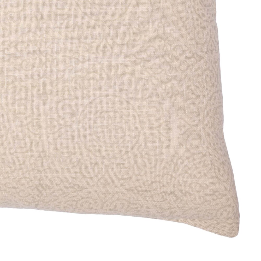 ALMOHADÓN GUADALEST 40*60 ALGODON BEIGE/GRIS