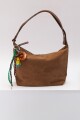 CARTERA SUEDE DOBLE ASA MARRON