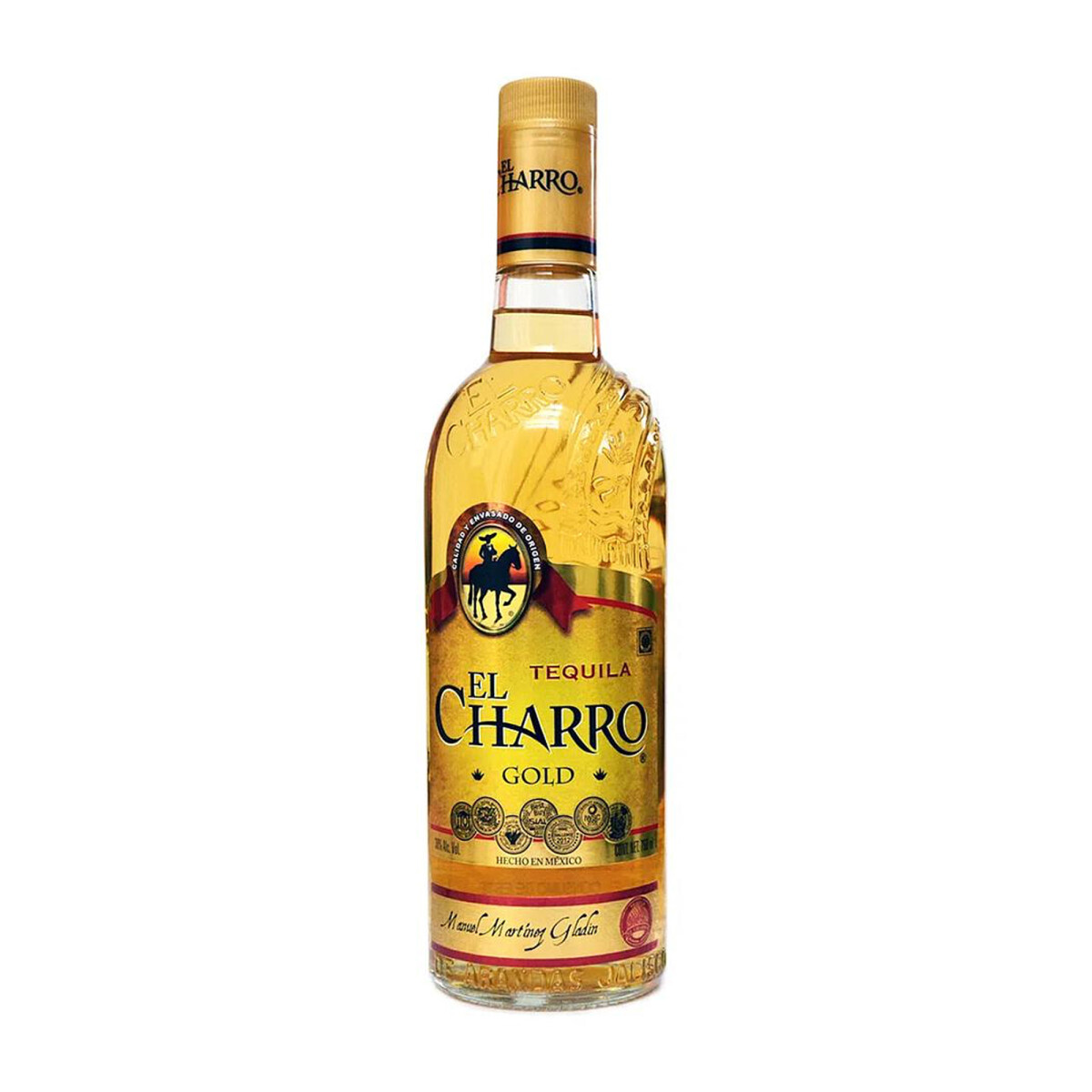Tequila El Charro Gold - 750 Ml 