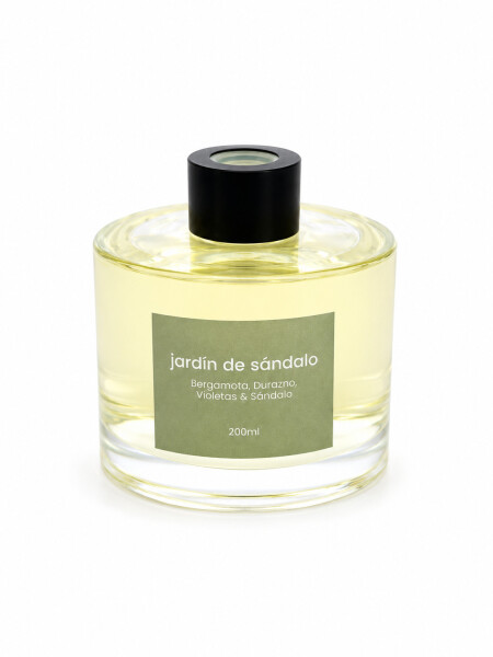 DIFUSOR DE AROMAS JARDIN DE SANDALO MULTICOLOR