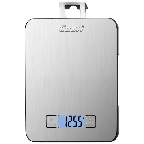 Balanza De Cocina Cuori Digital Con Reloj Y Timer Max 15kgs Balanza De Cocina Cuori Digital Con Reloj Y Timer Max 15kgs