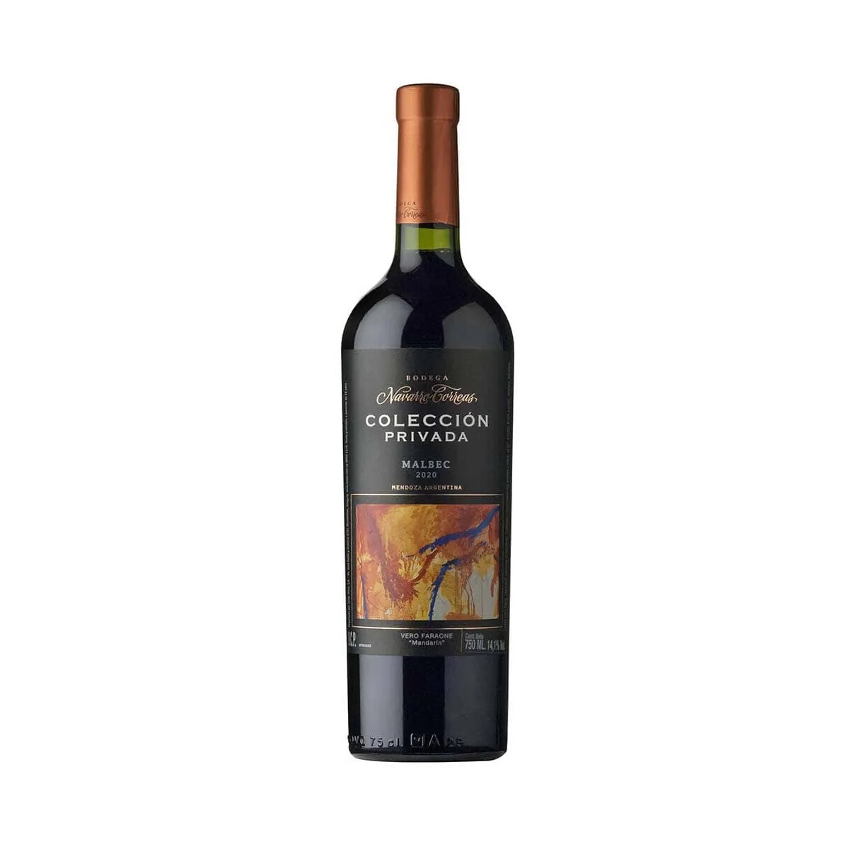 VINO NAVARRO CORREAS MALBEC COLECCION PRIVADA 750ML 