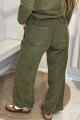 Pantalon cotidiano Verde
