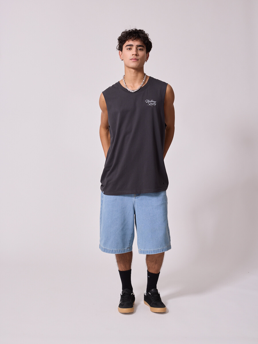 MUSCULOSA RUNDA DIXIE Gris Oscuro