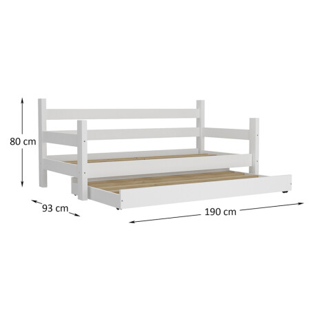 Cama marinera en madera maciza Cama marinera en madera maciza
