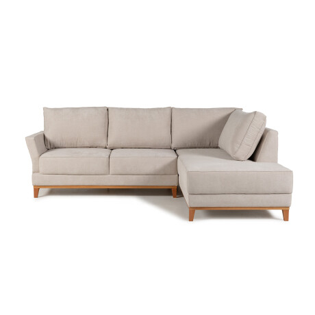 Rinconera Amadeus - Tela Microfibra - Chaise Derecho 2226 (Beige)