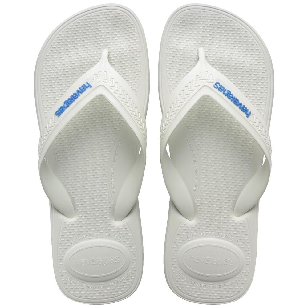 Sandalias Havaianas Top Max Comfort FC Hombre Blanco/Blanco/Azul