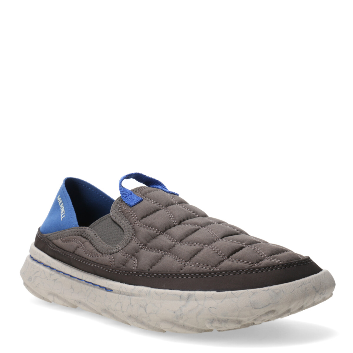 Zapato de Hombre Merrell Casual Hut Moc 2 - Marrón - Azul 