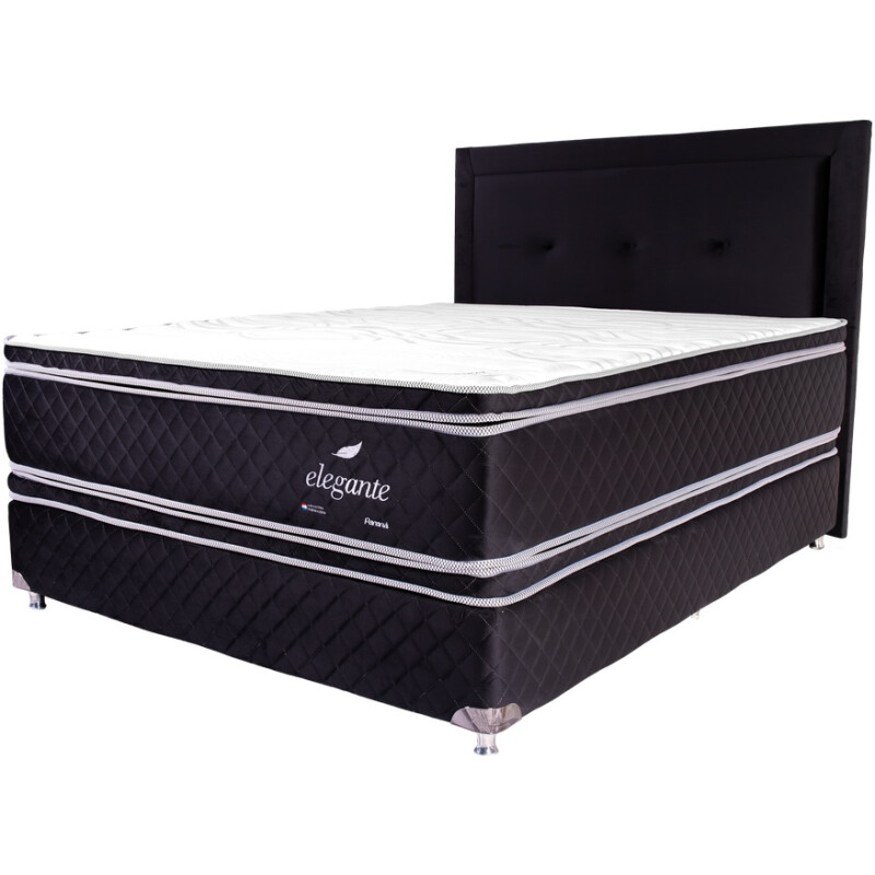 Sommier Parana Elegante Base + Colchon 140x190 Sommier Parana Elegante Base + Colchon 140x190