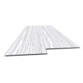 CIELORRASO PVC COLOR MONT BLANC/JUNTA LISA - 0.20X4 MTS / ESPESOR 7MM Cielorraso Pvc Color Mont Blanc/junta Lisa - 0.20x4 Mts / Espesor 7mm