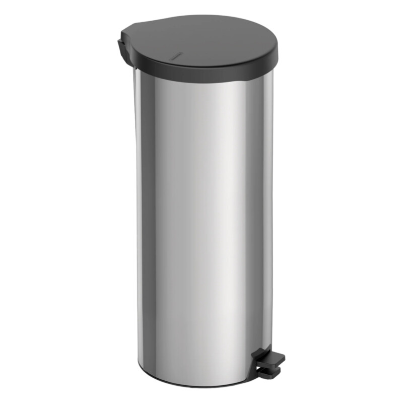 Papelera Basurero Tramontina con pedal Inox 30 litros Papelera Basurero Tramontina con pedal Inox 30 litros