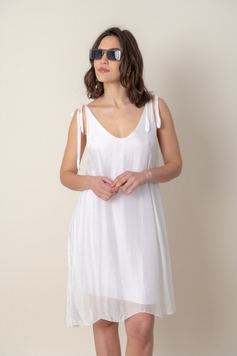 VESTIDO ANDROMEDA - Blanco 