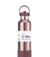 Botella Térmica Con Pico 750Ml. Lila Metalizado