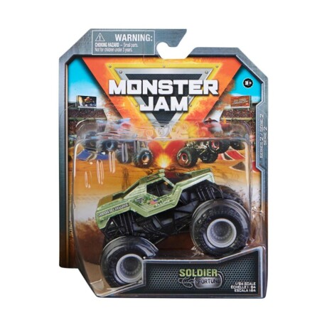 Figura Monster Jam Vehículo 1:64 58757 SOLDIER