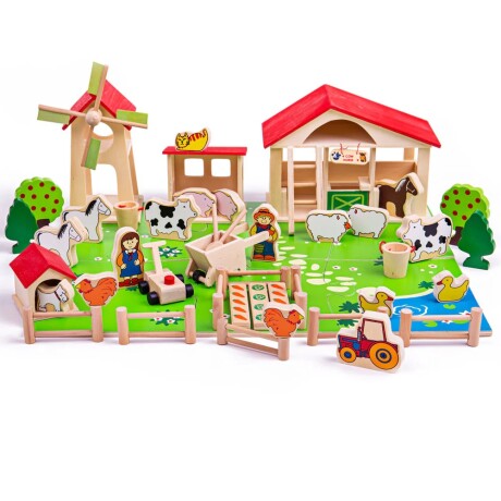 Set completo de la Granja 50pcs Set completo de la Granja 50pcs