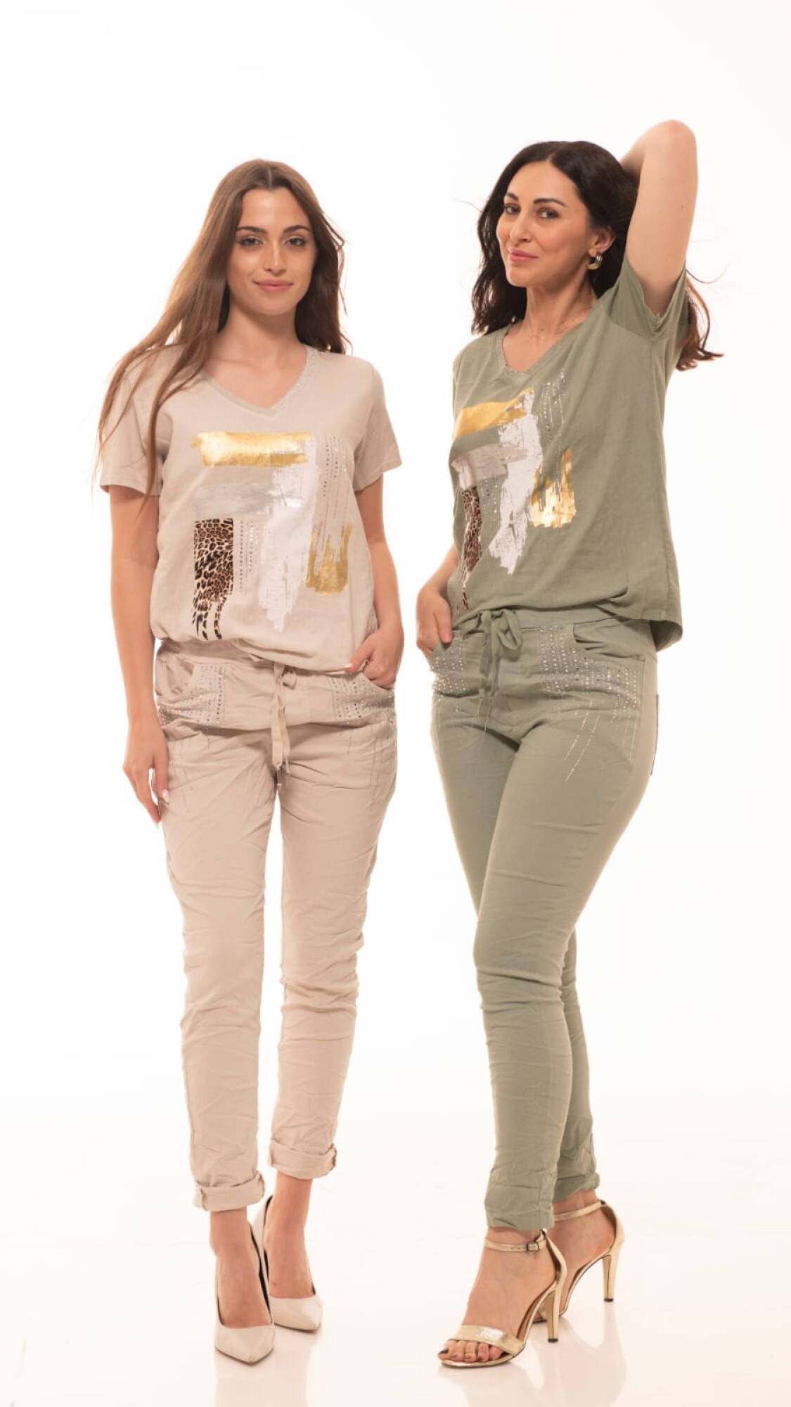 Remera Fiamma Beige