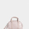 Bowling Noche Cartera Bowling Efecto Croco - Violeta Lila