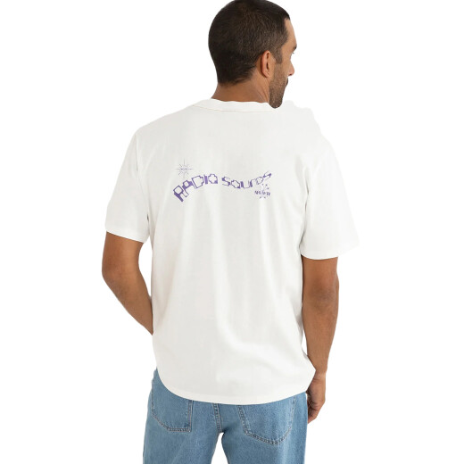 Remera Rhythm Sound Stream Vintage - Blanco Remera Rhythm Sound Stream Vintage - Blanco