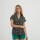 BLUSA MAGDA ESTAMPADO NEGRO Y CRUDO