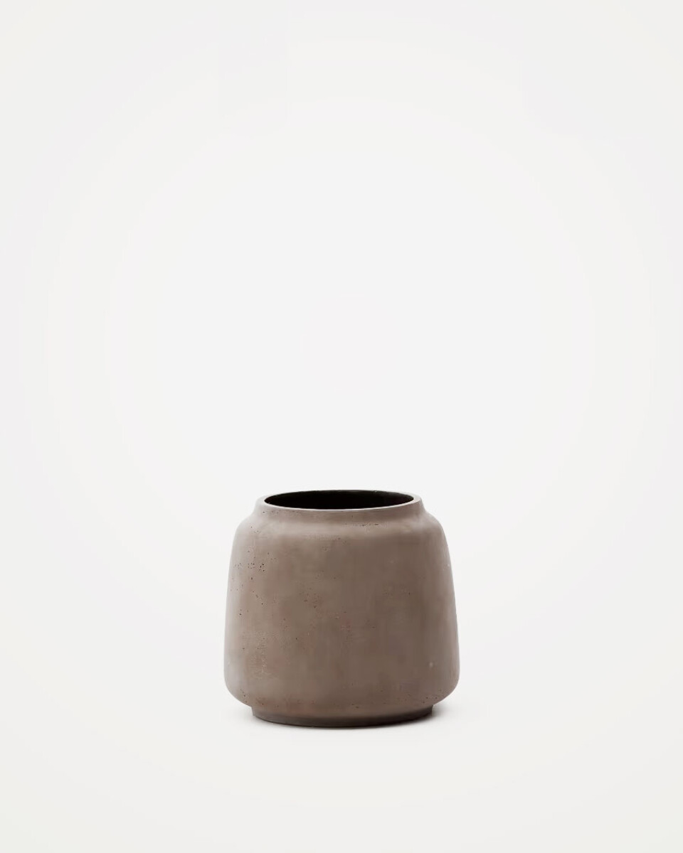 Macetero Lira de efecto terracota - Ø40 cm 