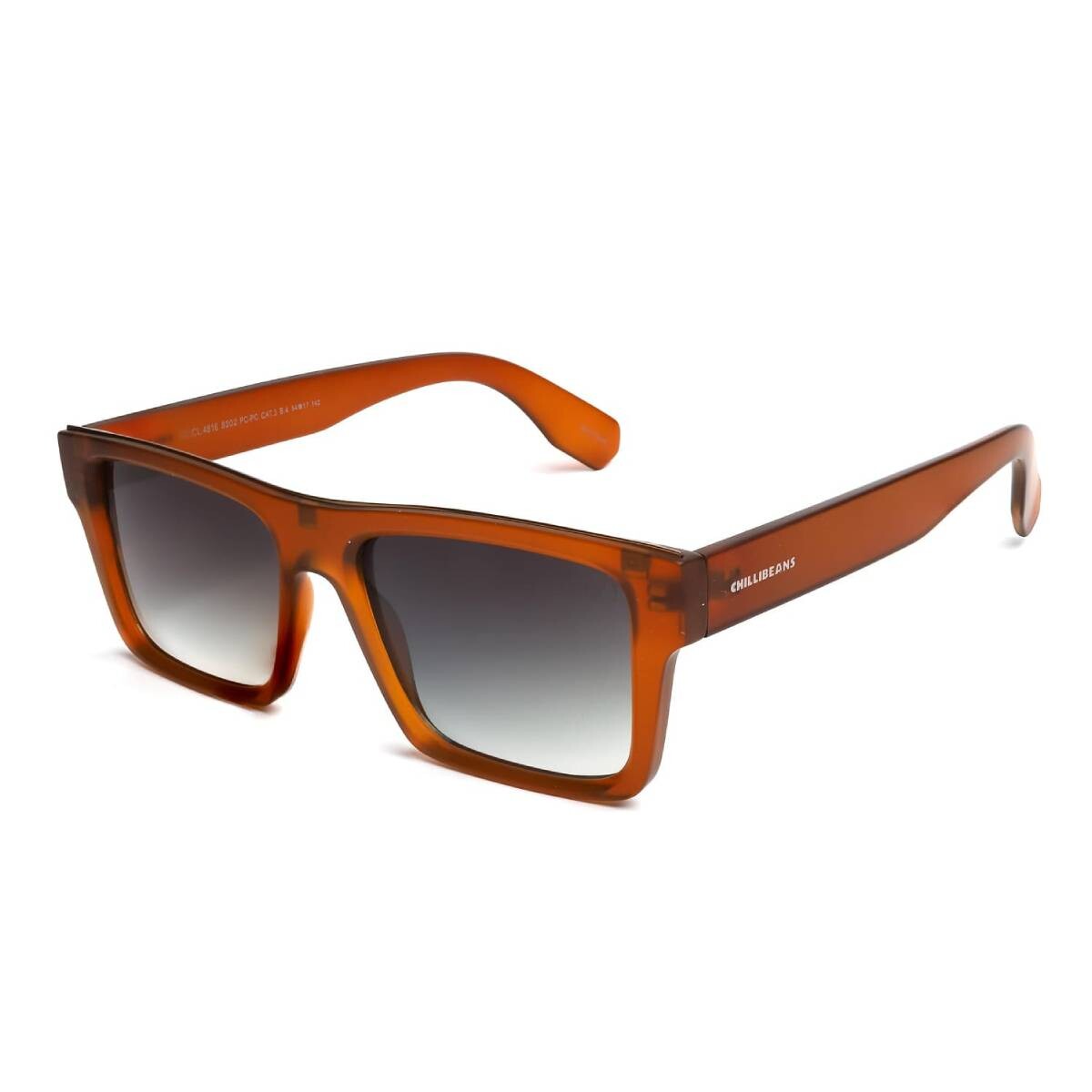 Lentes de Sol Chilli Beans Cuadrados Matte - Marrón 