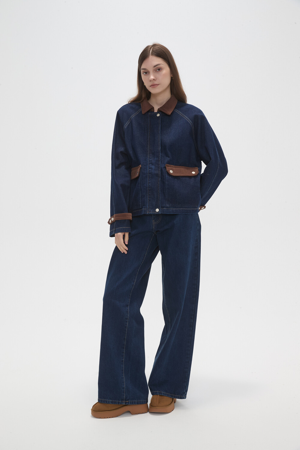 Campera Cozi Azul Oscuro