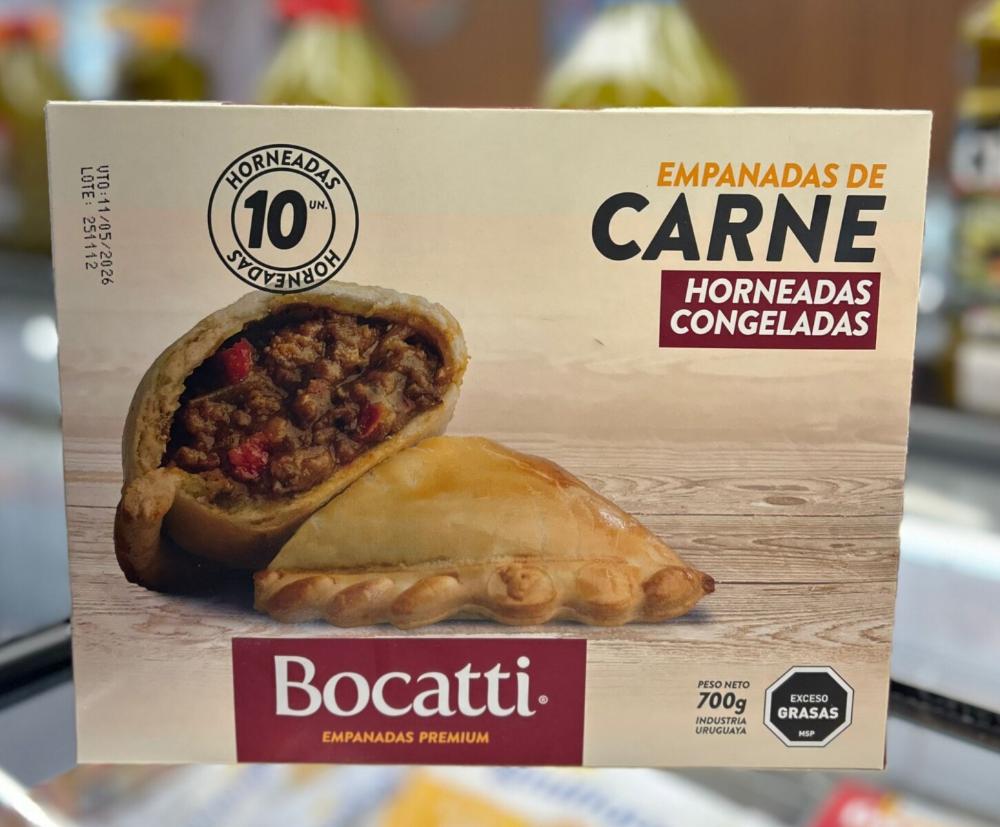 EMPANADAS DE CARNE BOCATTI PREMIUM +SOLO PDE O WEB+ 