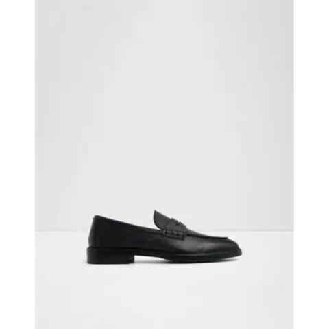 MELVILLE-IN OPEN BLACK LEATHER BLACK