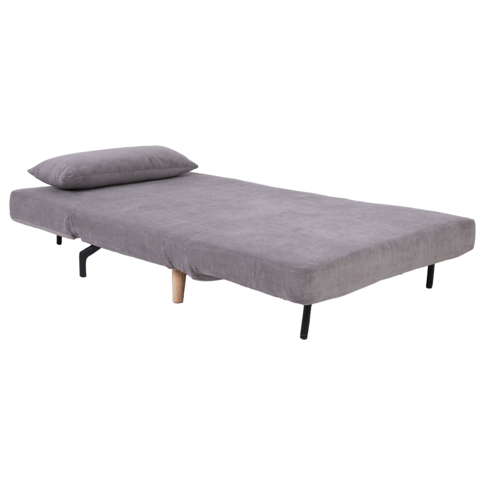 SOFÁ CAMA TELA GRIS LAOS