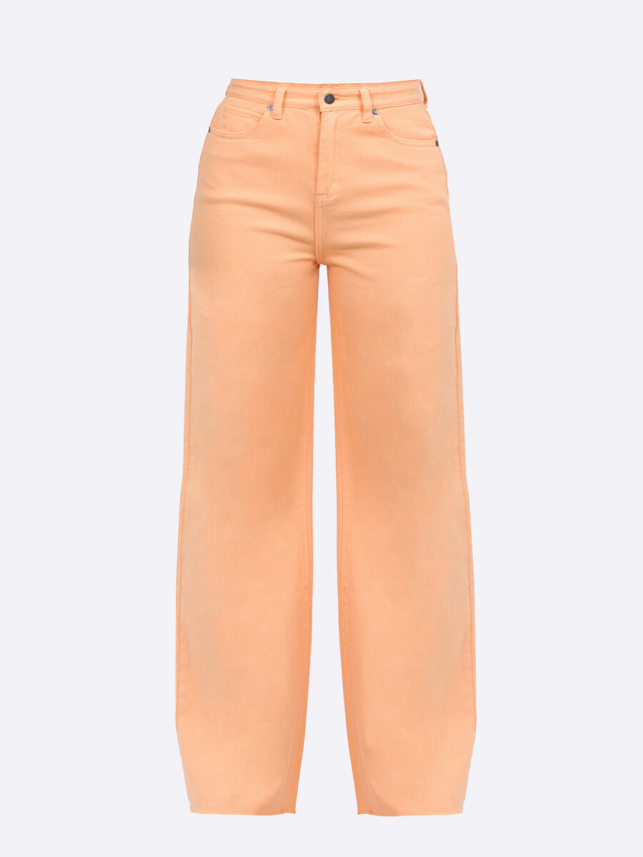 Jean wide leg - coral 