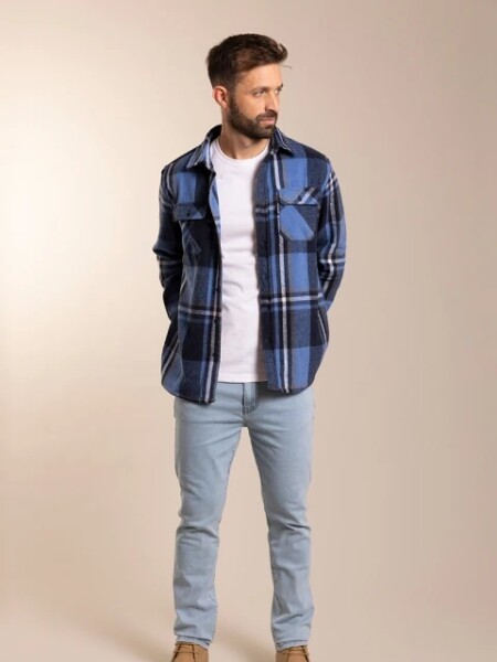 CAMISA POLANCO ARNE AZUL