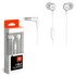 Auriculares JBL C50HI In Ear Wired White Auriculares Jbl C50hi In Ear Wired White